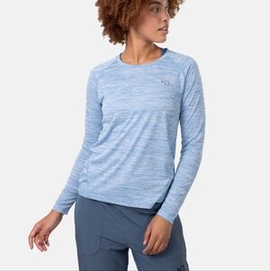 Kari Traa Light Blue Emily Long Sleeve Top